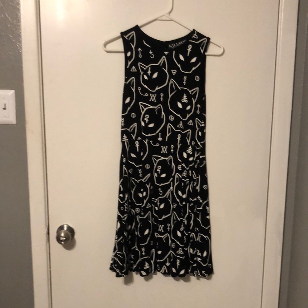 Killstar Demon Kitty Skater Dress